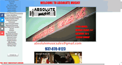 Desktop Screenshot of absolutemusic.com